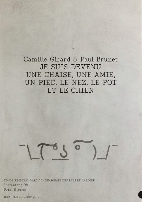 Camille Girard et Paul Brunet - Pôle arts visuels Pays de la Loire