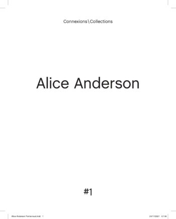 Alice Anderson — Pôle Arts Visuels Pays de la Loire