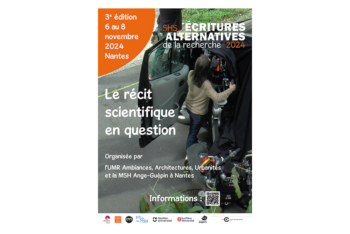 Journées d’étude Écritures alternatives de la recherche en sciences humaines et sociales – Collège Recherche — Pôle Arts Visuels Pays de la Loire