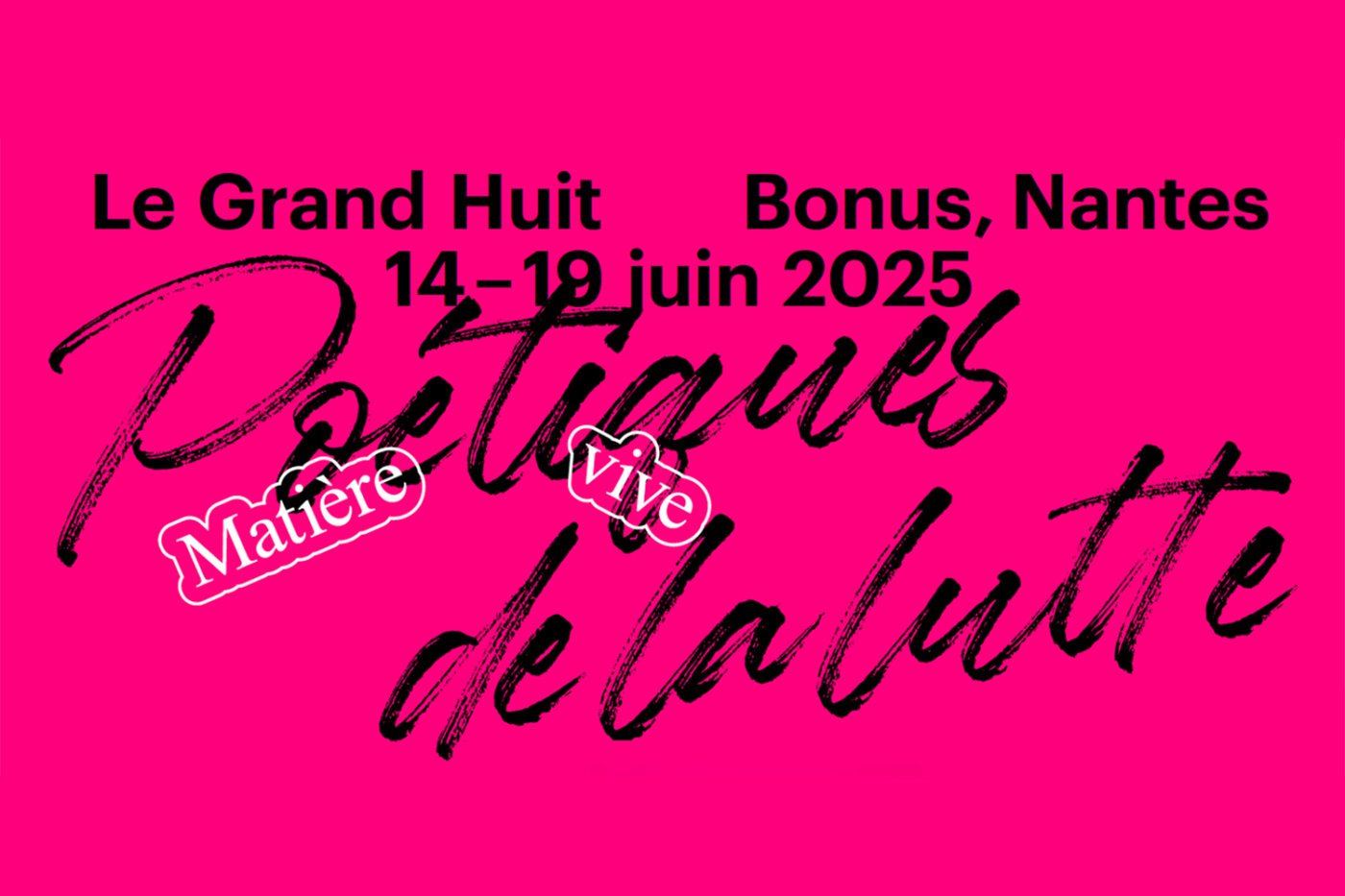 Poétiques de la lutte — Pôle Arts Visuels Pays de la Loire